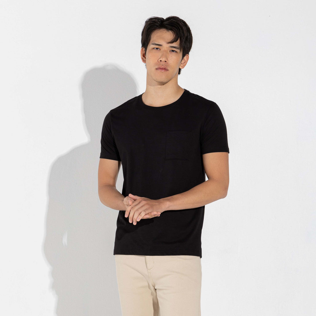 Camiseta Pima Bolso Masculina | Life Collection - Preto