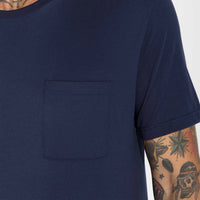 Camiseta Pima Bolso Masculina | Life Collection - Azul Marinho