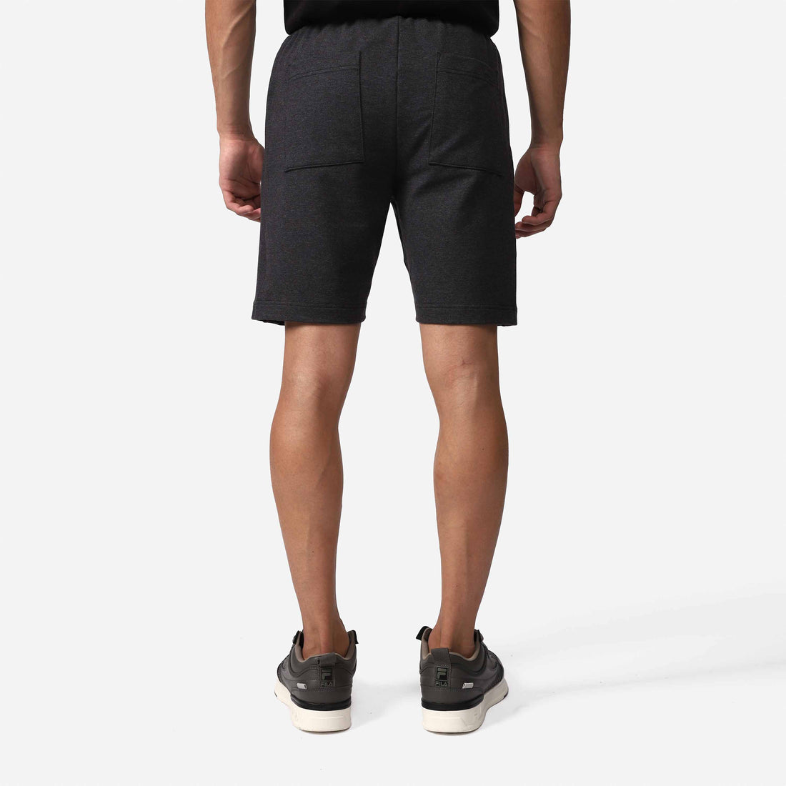 Bermuda Flamê Recorte Lateral Masculina - Preto