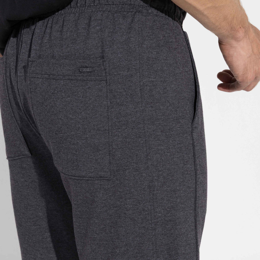 Bermuda Flamê Recorte Lateral Masculina - Mescla Escuro