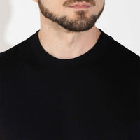 Camiseta Pima Punho Masculina | Life Collection - Preto