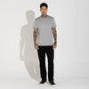 Camiseta Pima Punho Masculina | Life Collection - Cinza Titânio