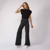 Blusa Modal Gota Costas Feminina - Preto