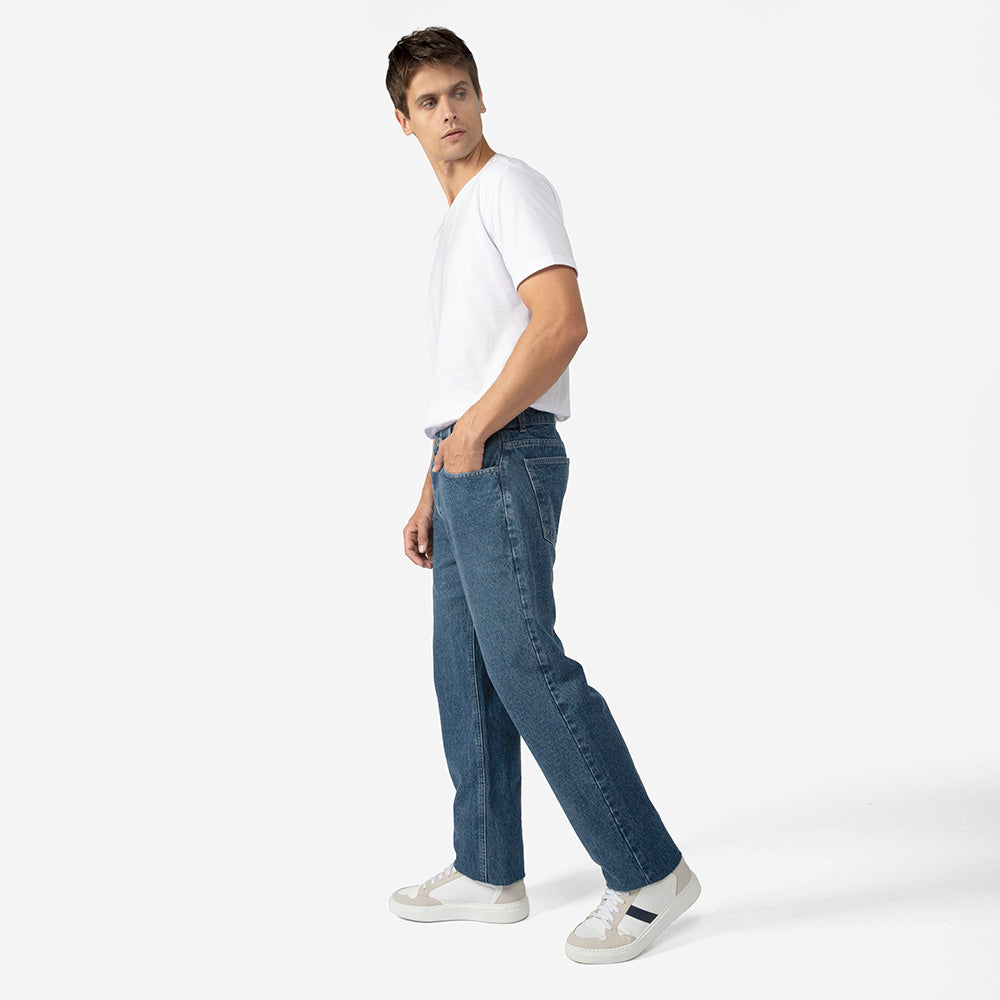 Calça Masculina Jeans Médio