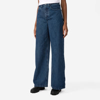 Calça Jeans Wide Feminina - Azul Jeans Médio