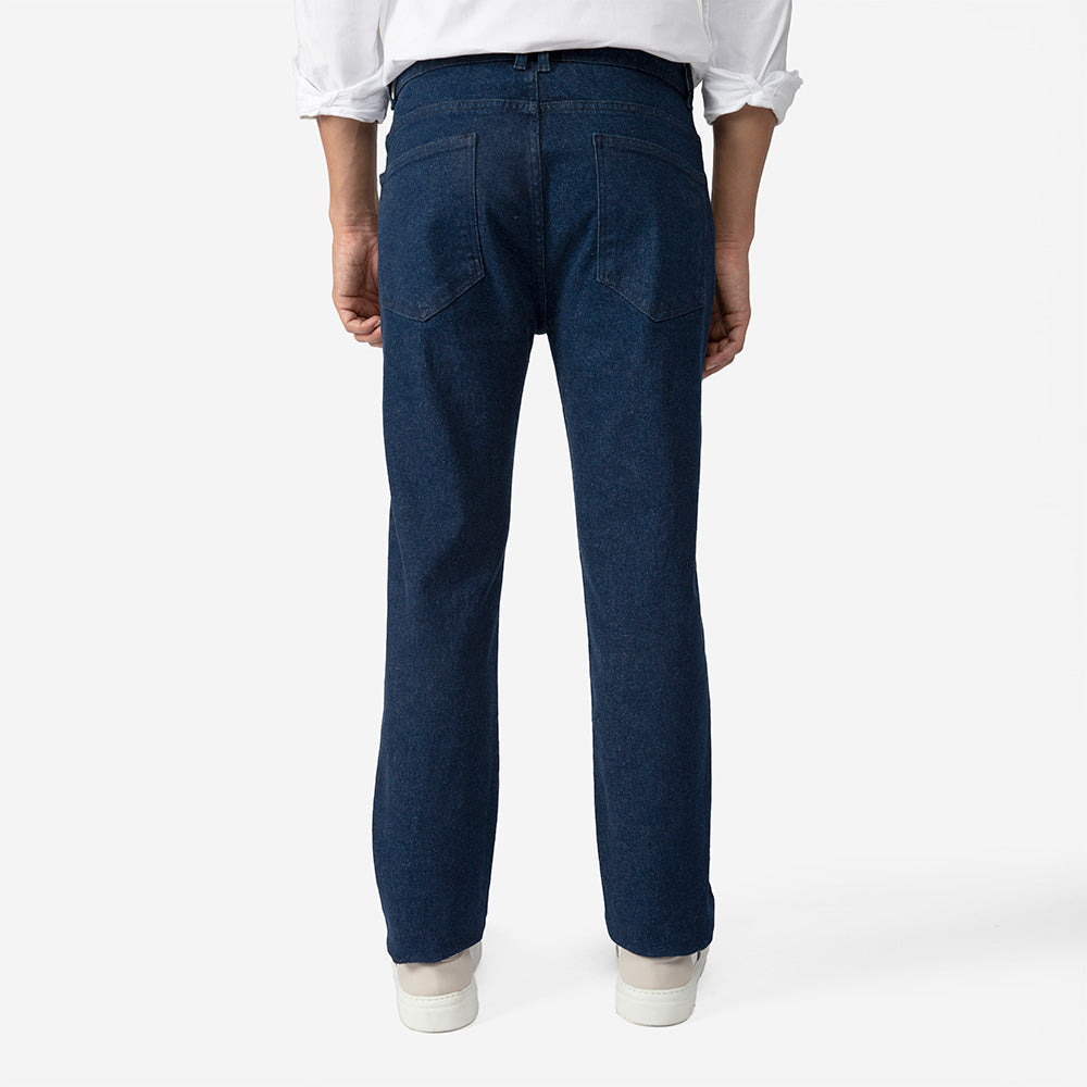 Calça Jeans Slim Masculina - Azul Jeans Médio