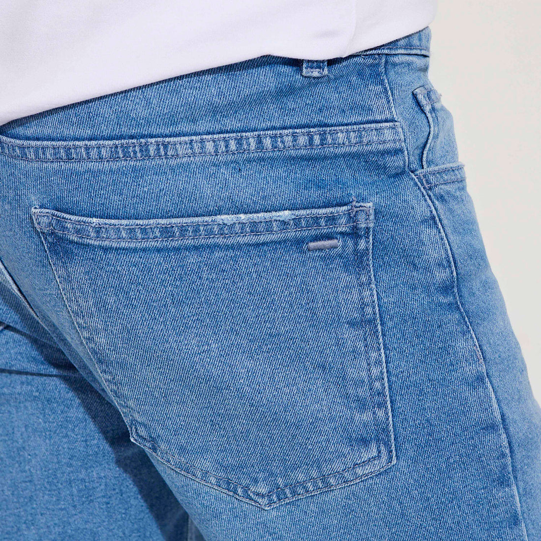 Calça Jeans Slim Masculina - Azul Jeans Claro