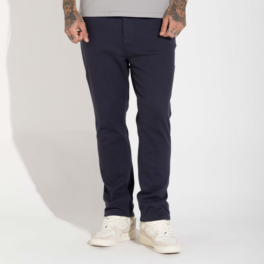 Calça Sarja Moletom Masculina | Travel Collection - Azul Marinho