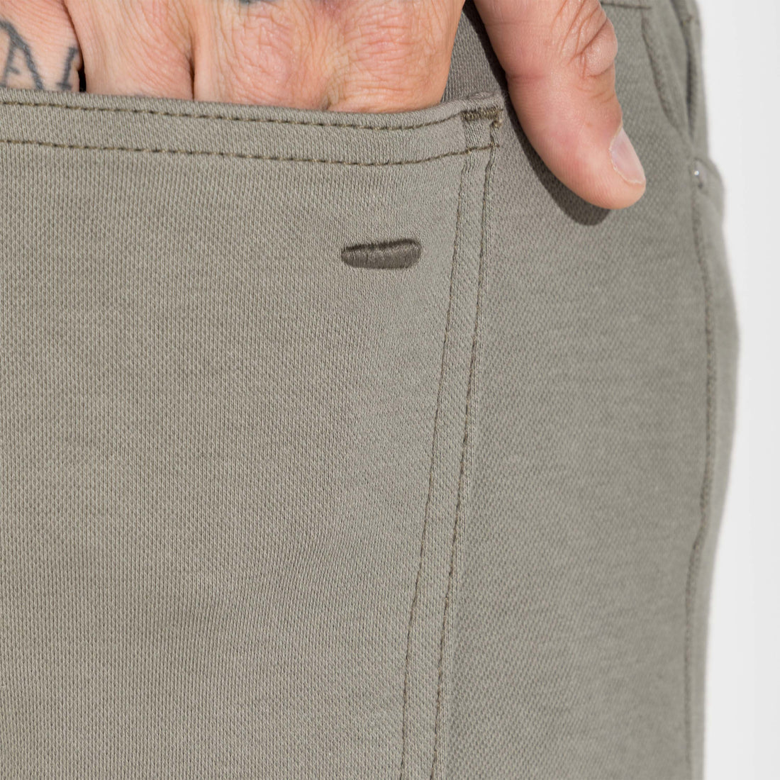 Calça Sarja Moletom Masculina | Travel Collection - Verde Médio