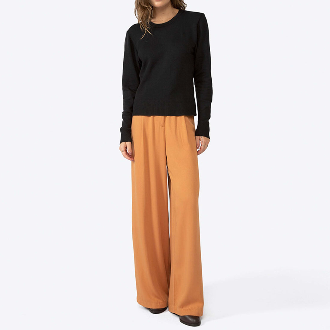Suéter Tricot Viscose Feminino - Preto