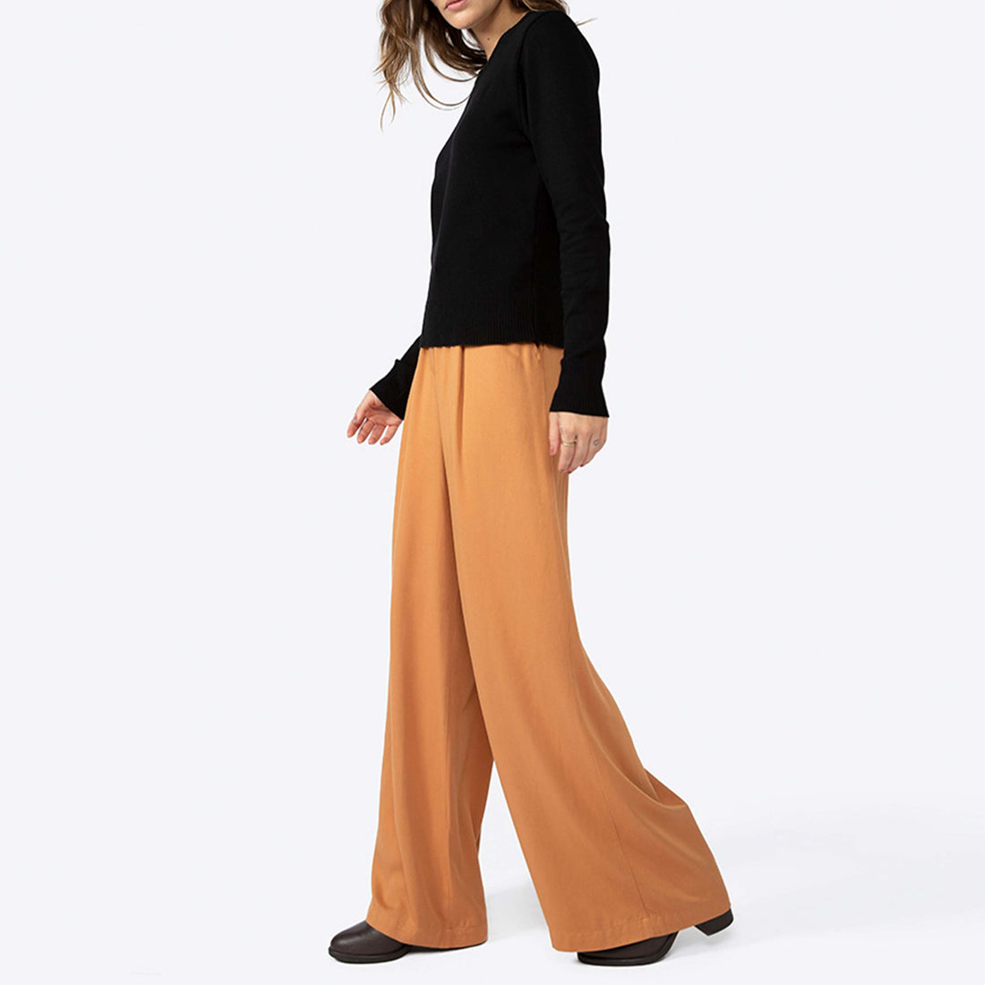 Suéter Tricot Viscose Feminino - Preto