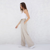 Calça Algodão Eco Feminina - Caramelo