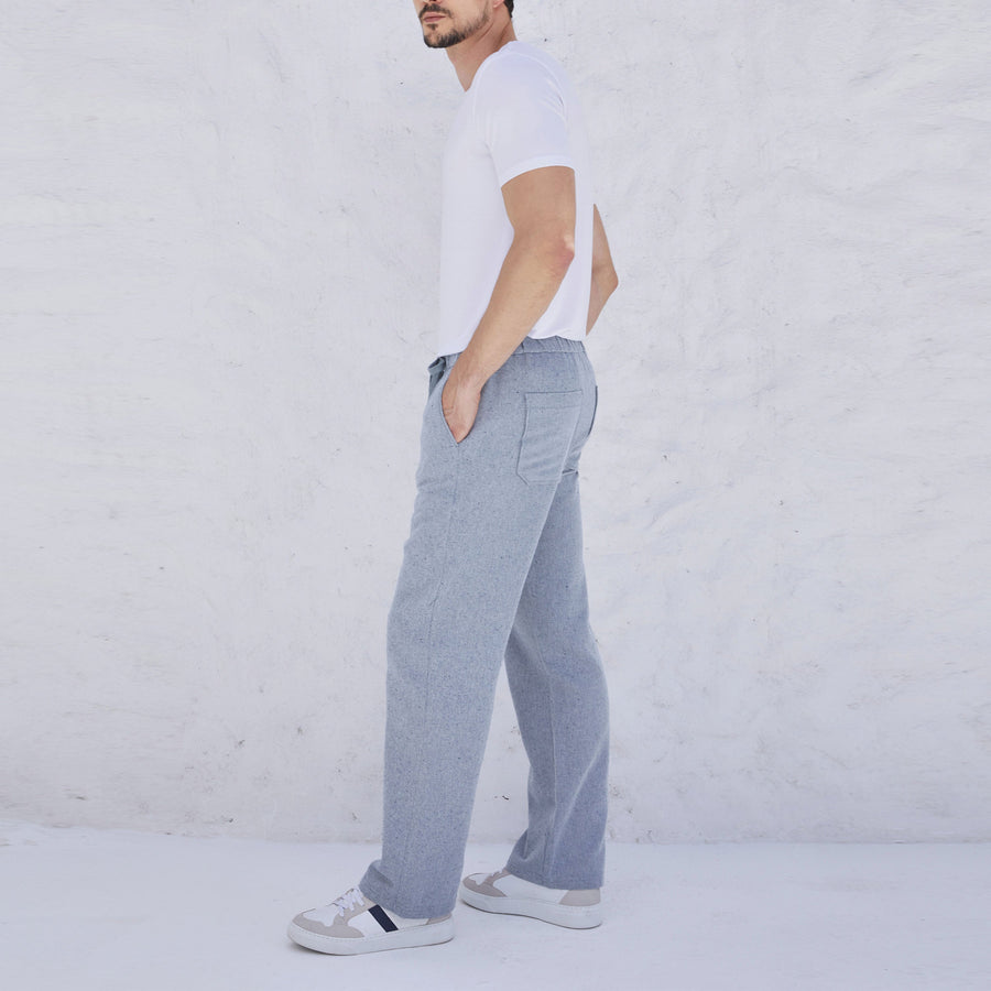 Calça Algodão Eco Masculina - Azul Marinho