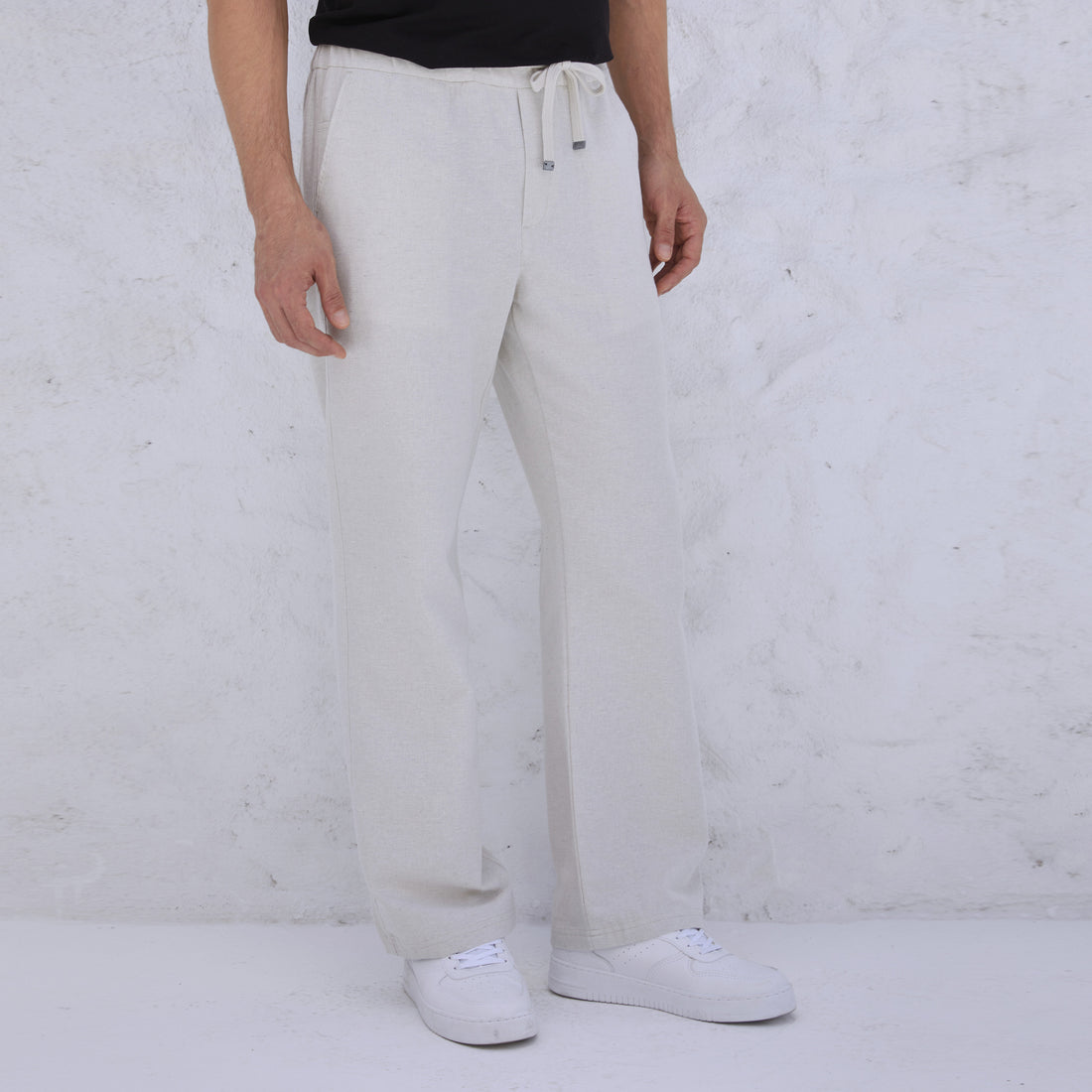 Calça Algodão Eco Masculina - Bege Areia