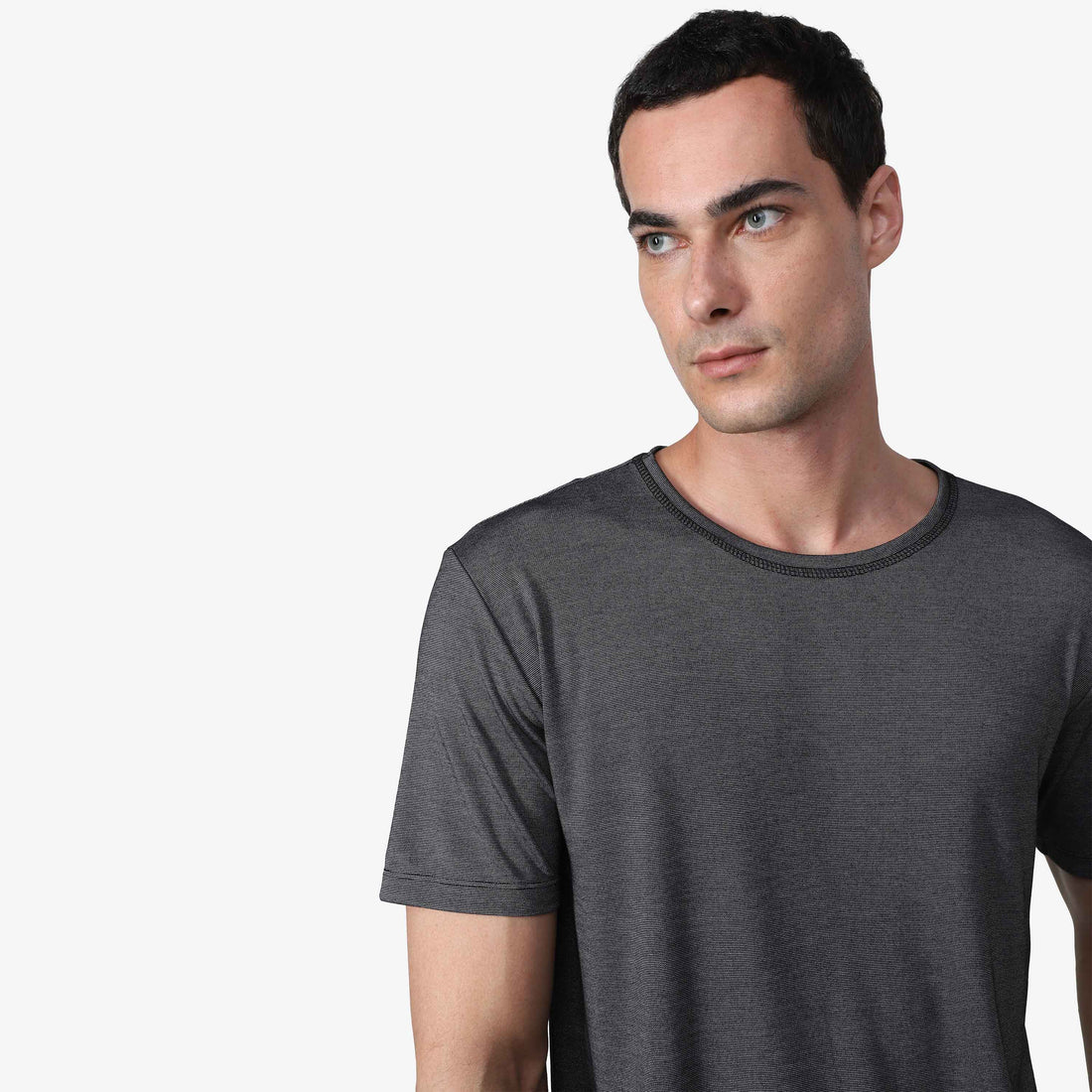Camiseta Light Modal Masculina - Preto