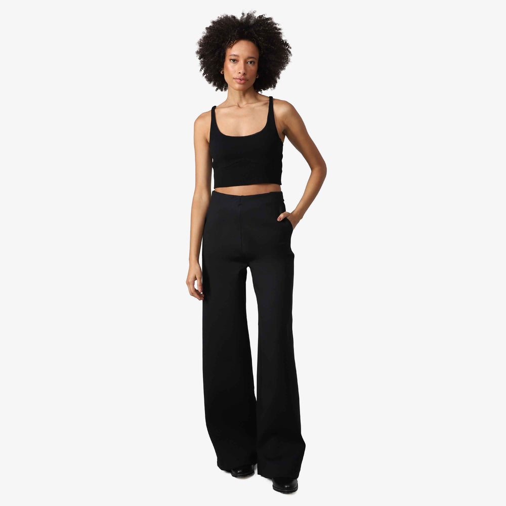 Calça Dense Modal Regulável Feminina | Travel Collection - Preto
