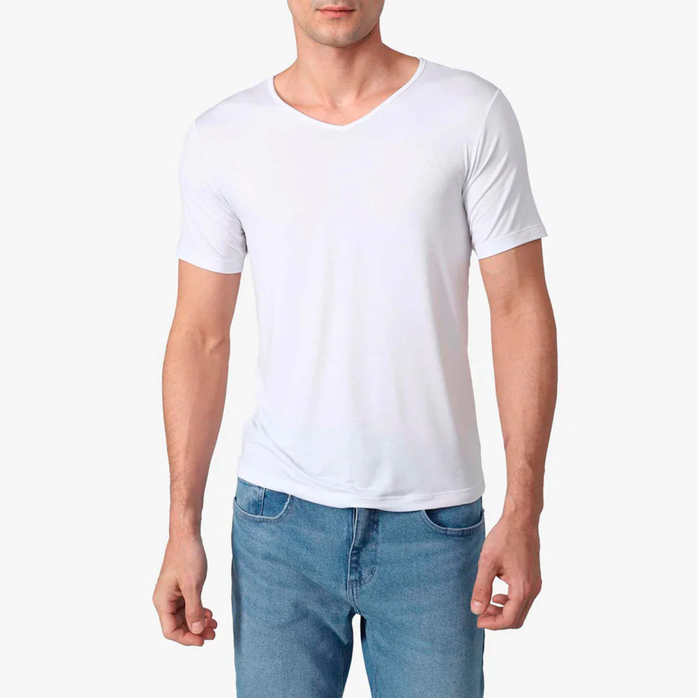 Undershirt Micromodal Masculina - Branco