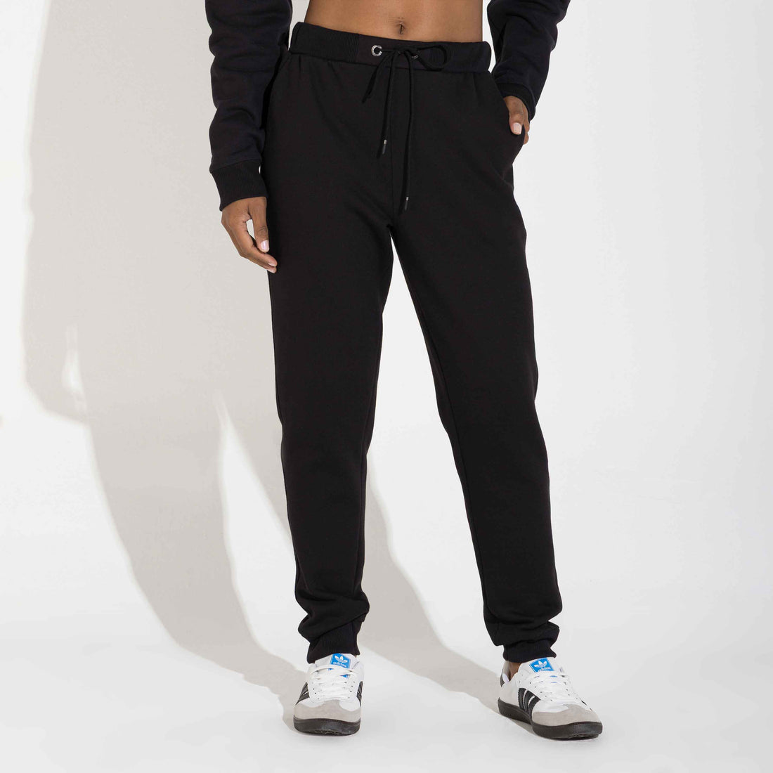 Calça Jogger Moletom Flanelado - Preto