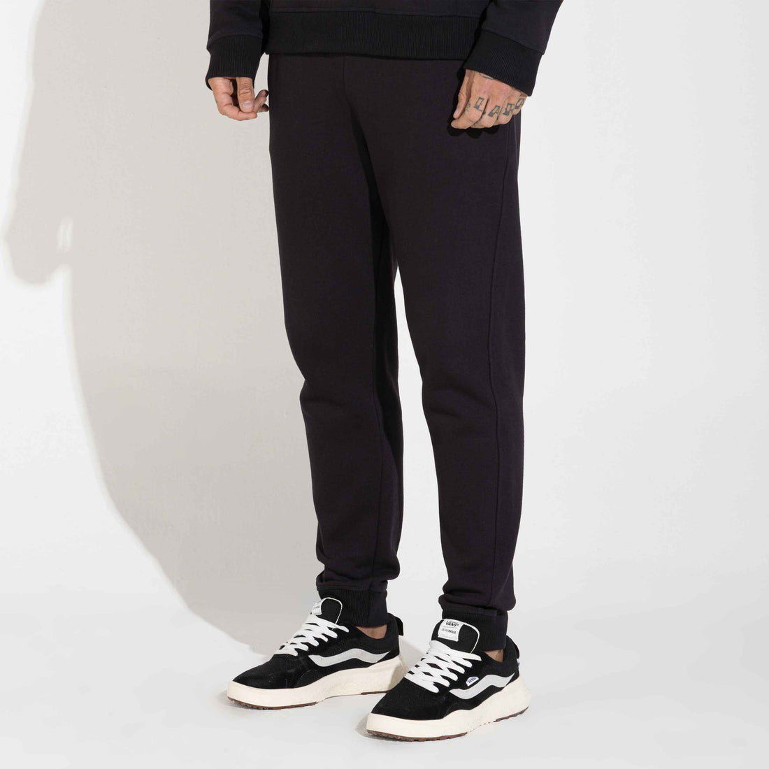 Calça Jogger Moletom Flanelado - Preto