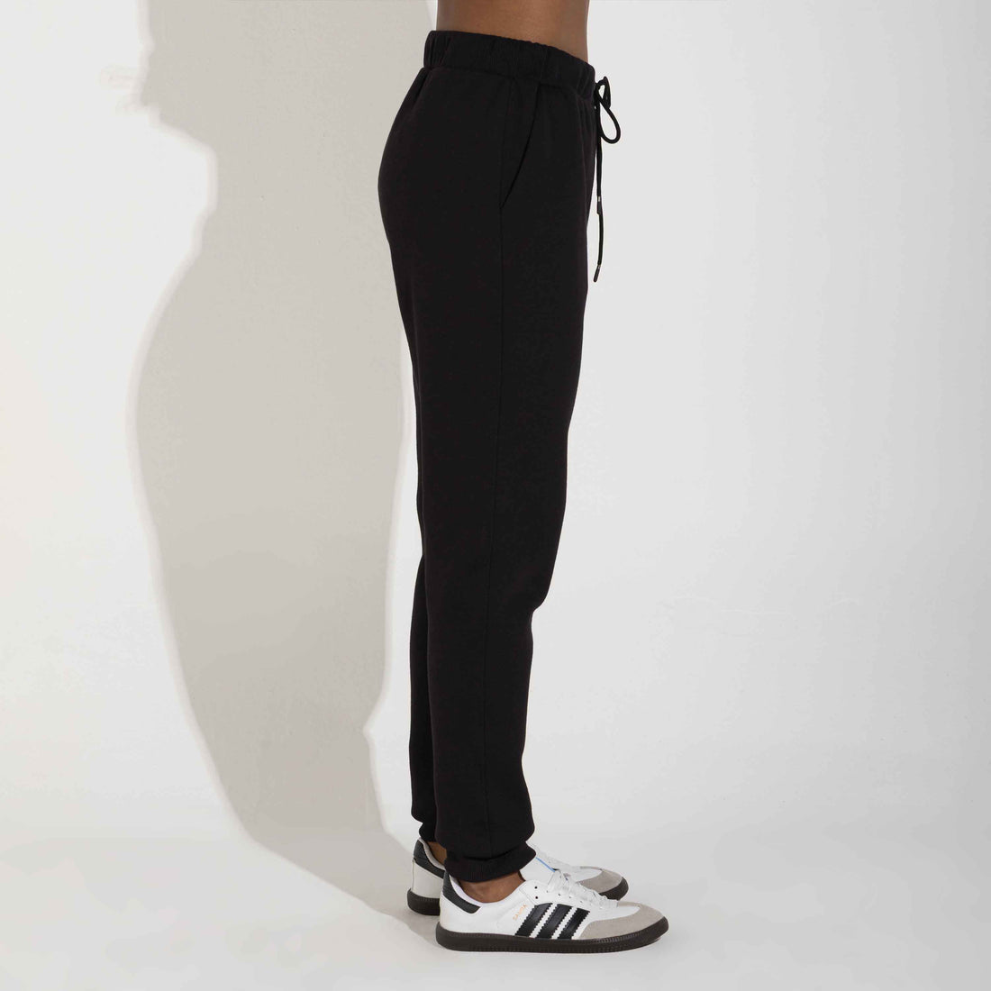 Calça Jogger Moletom Flanelado - Preto
