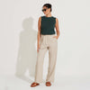 Regata Algodão Premium Feminina | Everyday Collection - Verde Cedro