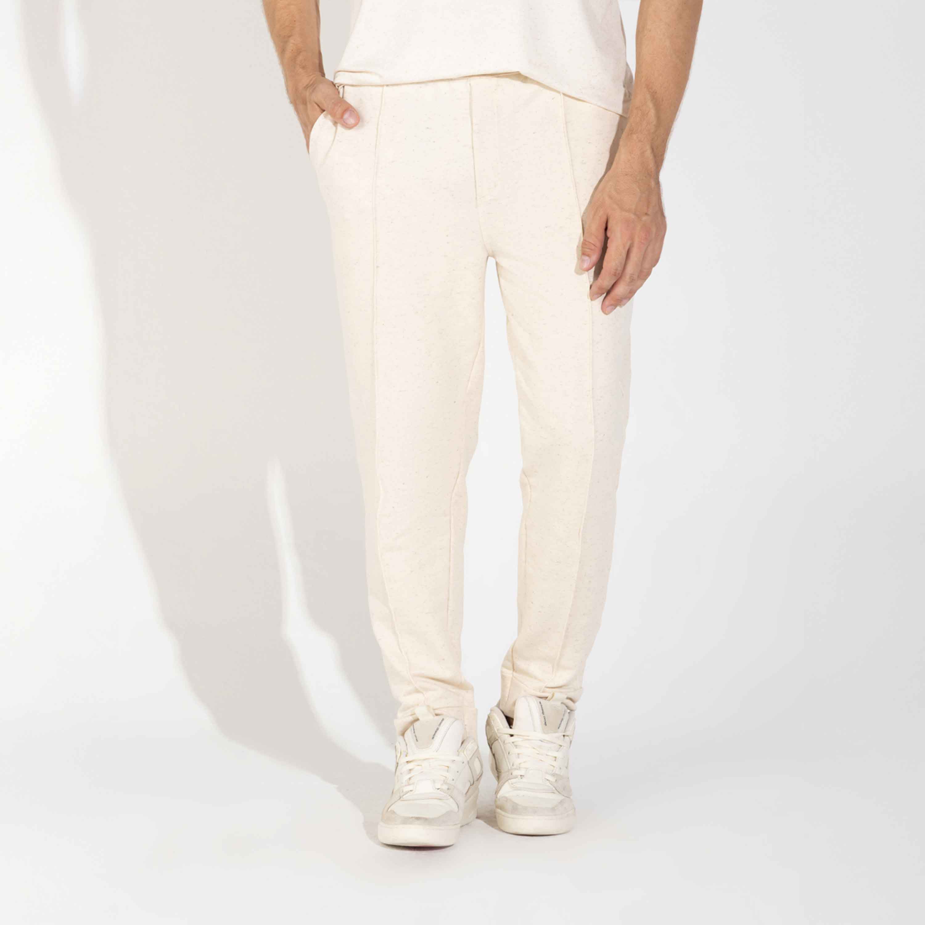 Calça Jogger Moletinho Strech Linho Unissex