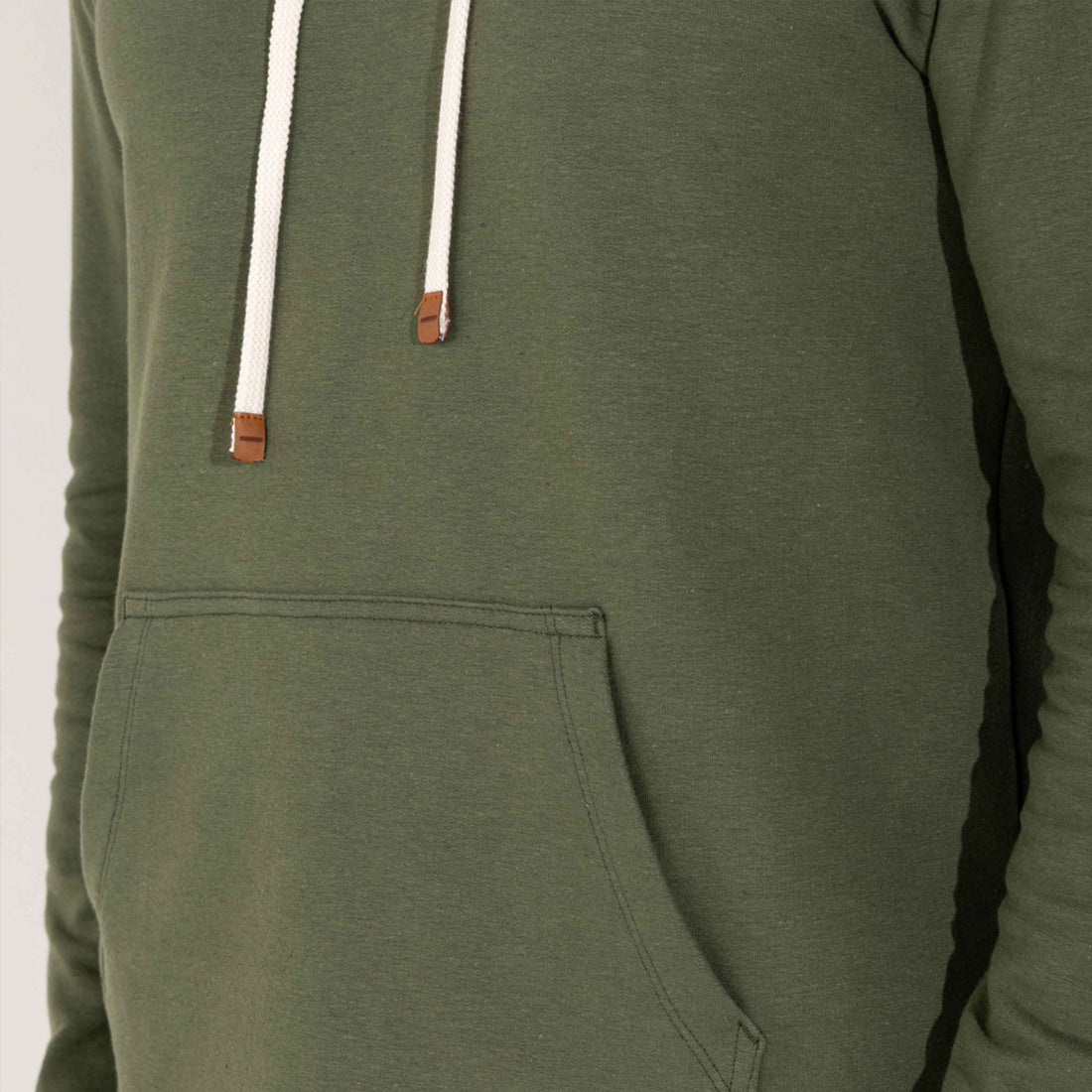 Blusão Moletinho Stretch Linho Masculino - Verde Figo