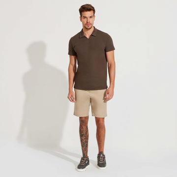 Polo Coffee Masculina - Mocha