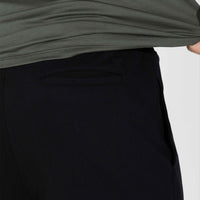 Calça Reta Amarração Masculina - Preto
