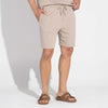 Bermuda Moletom Leve Masculina - Bege Taupe