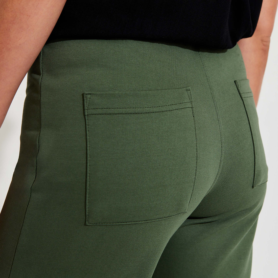 Calça Fenda Lateral Feminina - Verde Pinheiro