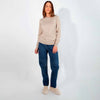 Suéter Tricot Gola C - Bege Claro