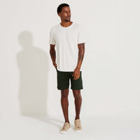 Camiseta Blend Linho Masculina - Natural
