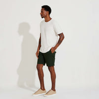 Camiseta Blend Linho Masculina - Natural