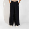 Calça Pantalona Viscose Feminina - Preto