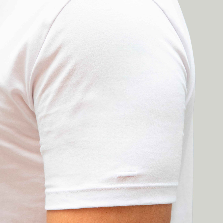 Camiseta Pima Masculina | Edição Limitada - Branco