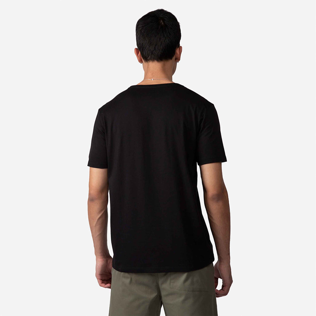 Camiseta Pima Masculina | Edição Limitada - Preto