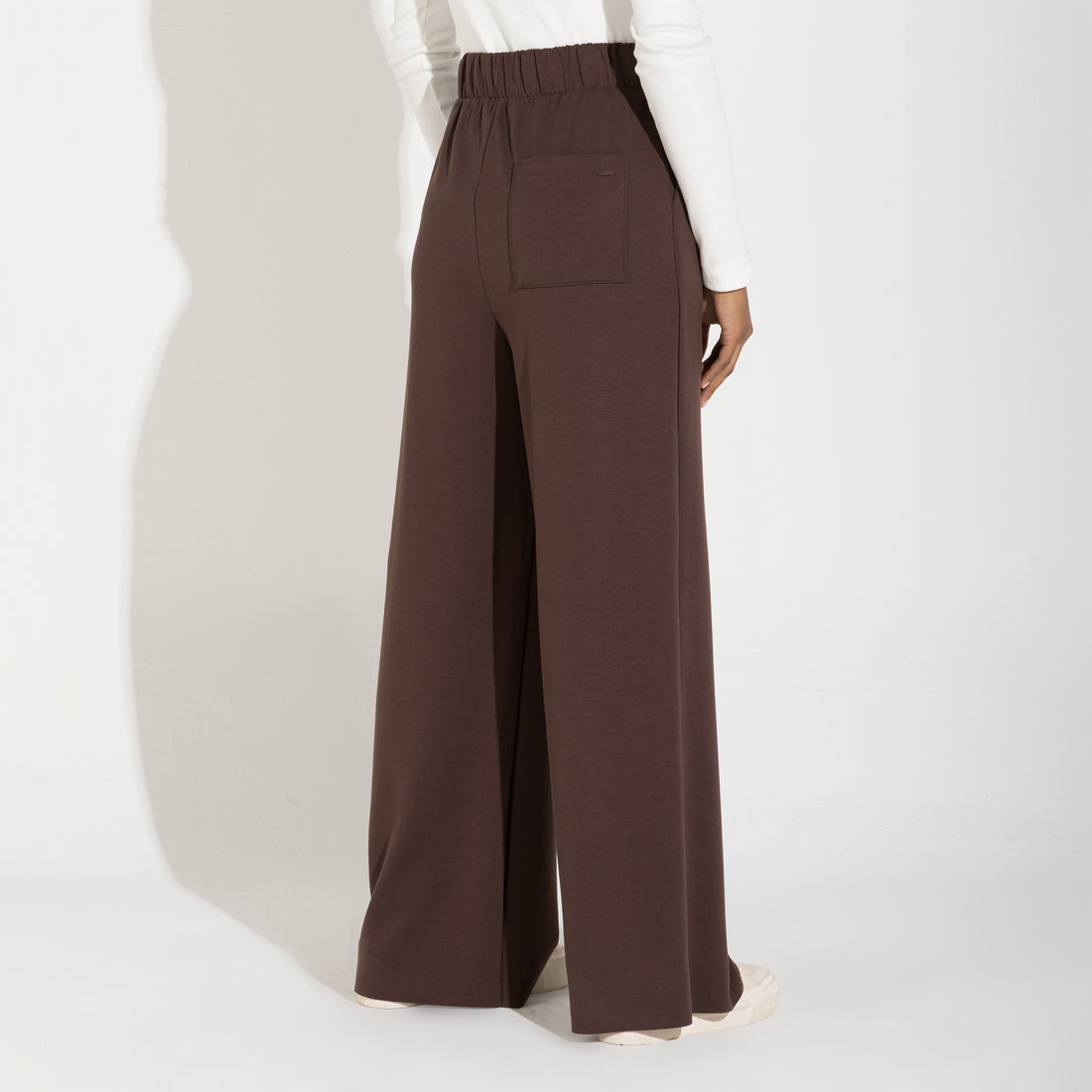 Calça Dense Viscose Feminina - Marrom