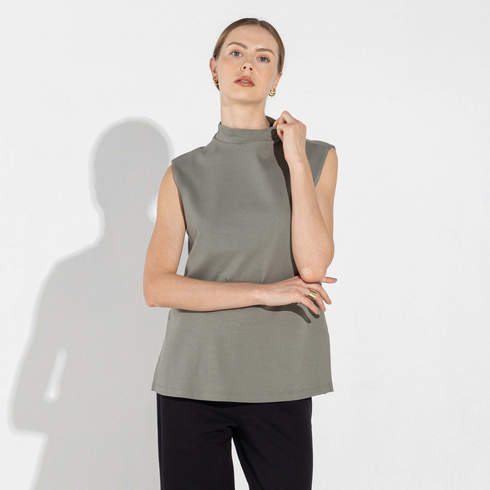 Regata Cotton Select Gola Alta - Verde Louro