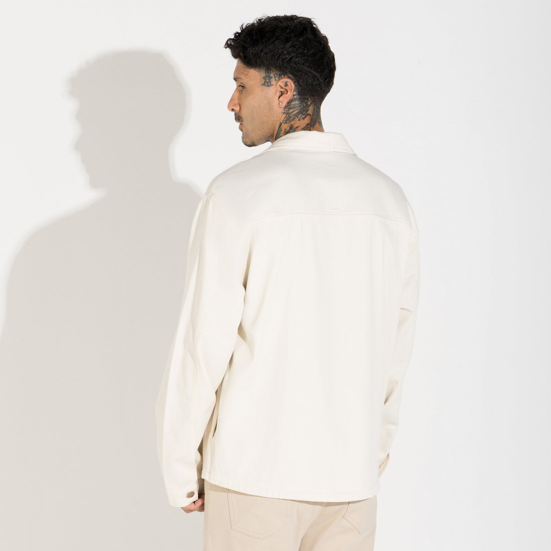 Jaqueta Sarja Unissex - Natural