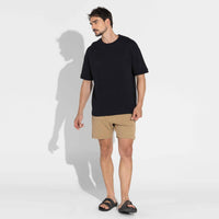 Camiseta Moletom Premium Masculina - Preto