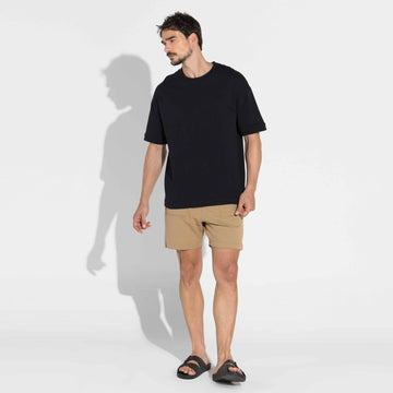 Camiseta Moletom Premium Masculina - Preto