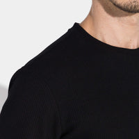 Camiseta Eco Waffle Masculina - Preto