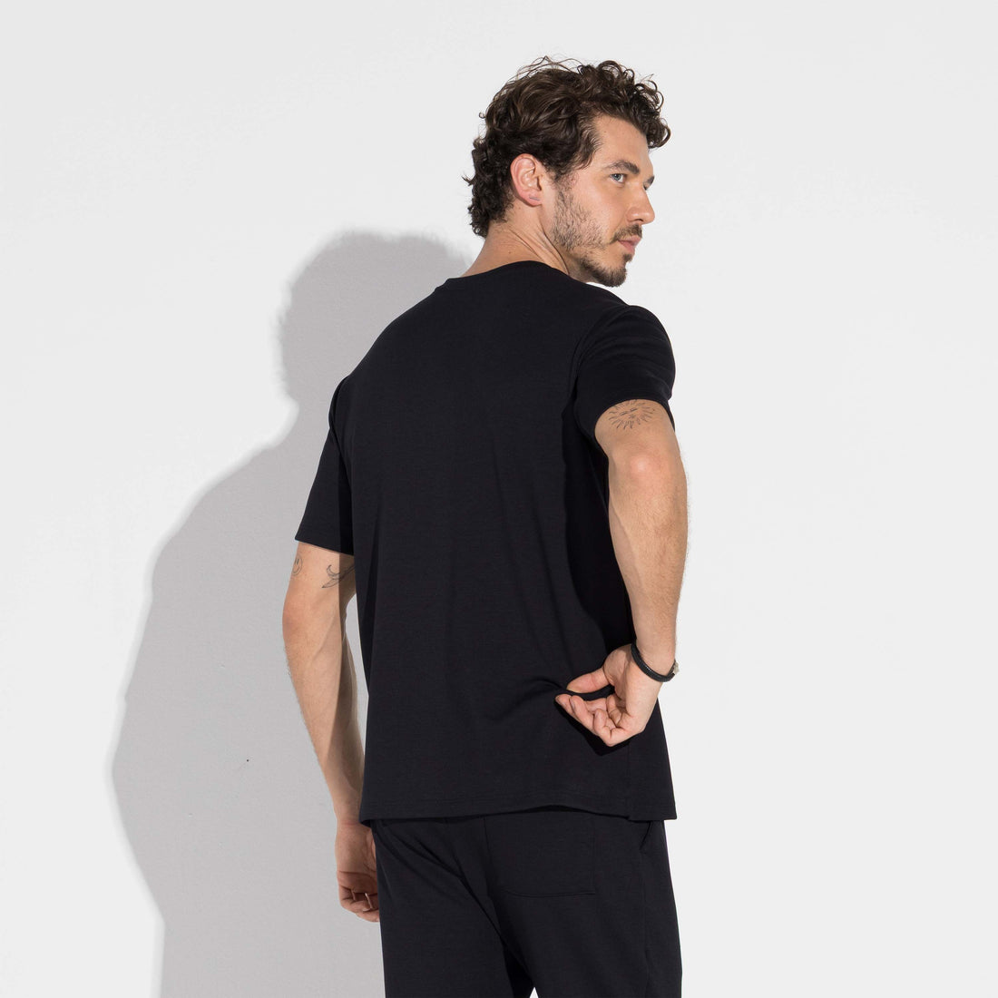 Camiseta Dense Viscose - Preto