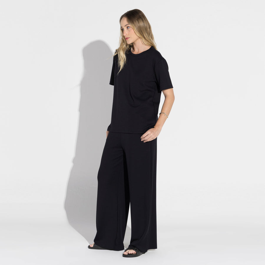 Camiseta Dense Viscose - Preto