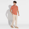 Camiseta Dense Viscose - Ferrugem