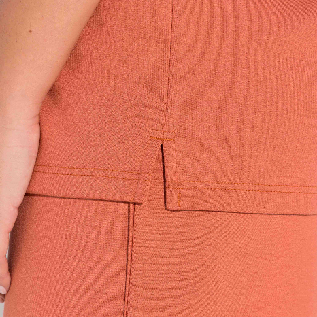Camiseta Dense Viscose - Ferrugem