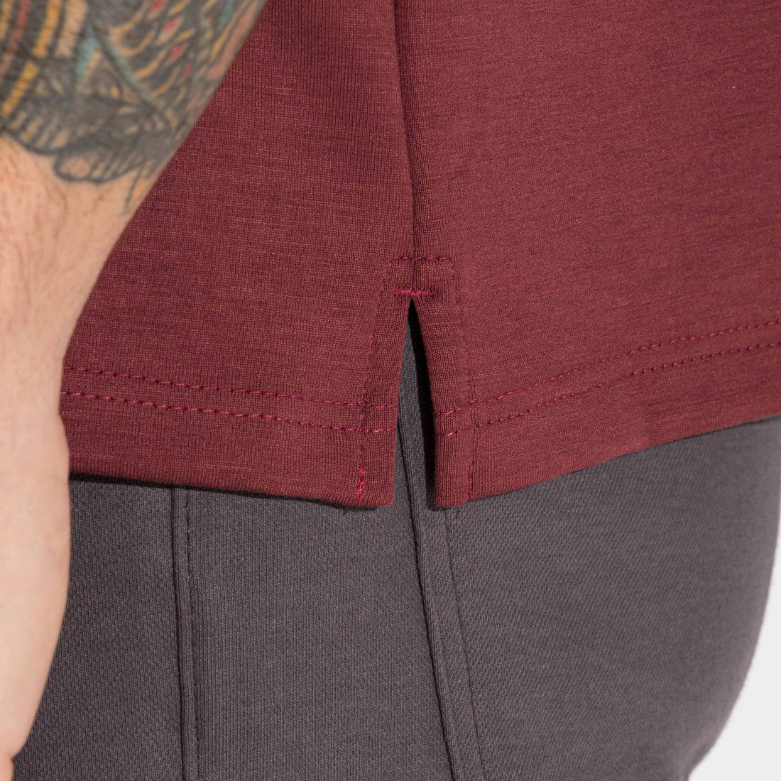 Camiseta Dense Viscose - Bordô