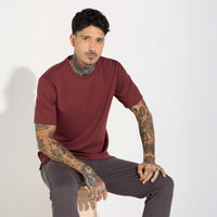 Camiseta Dense Viscose - Bordô
