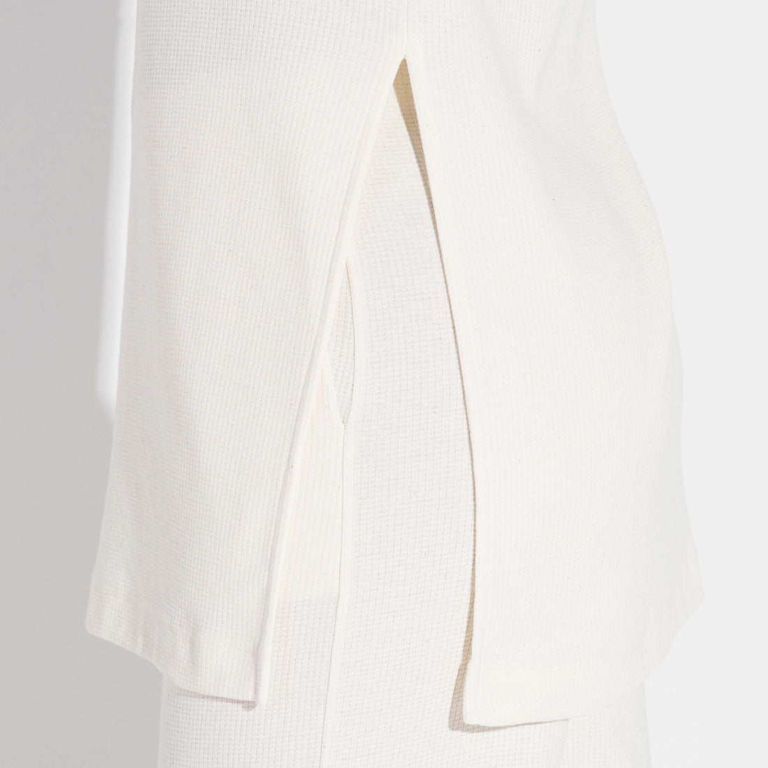 Regata Eco Waffle Feminina - Natural